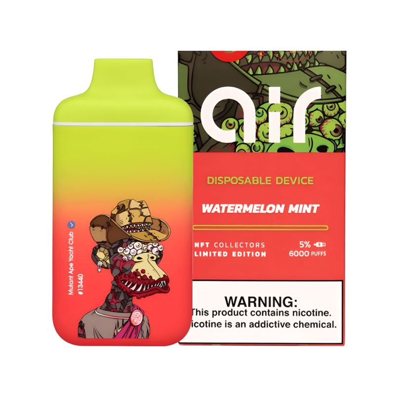 Vibez Air Vapes - nft watermelon mint box
