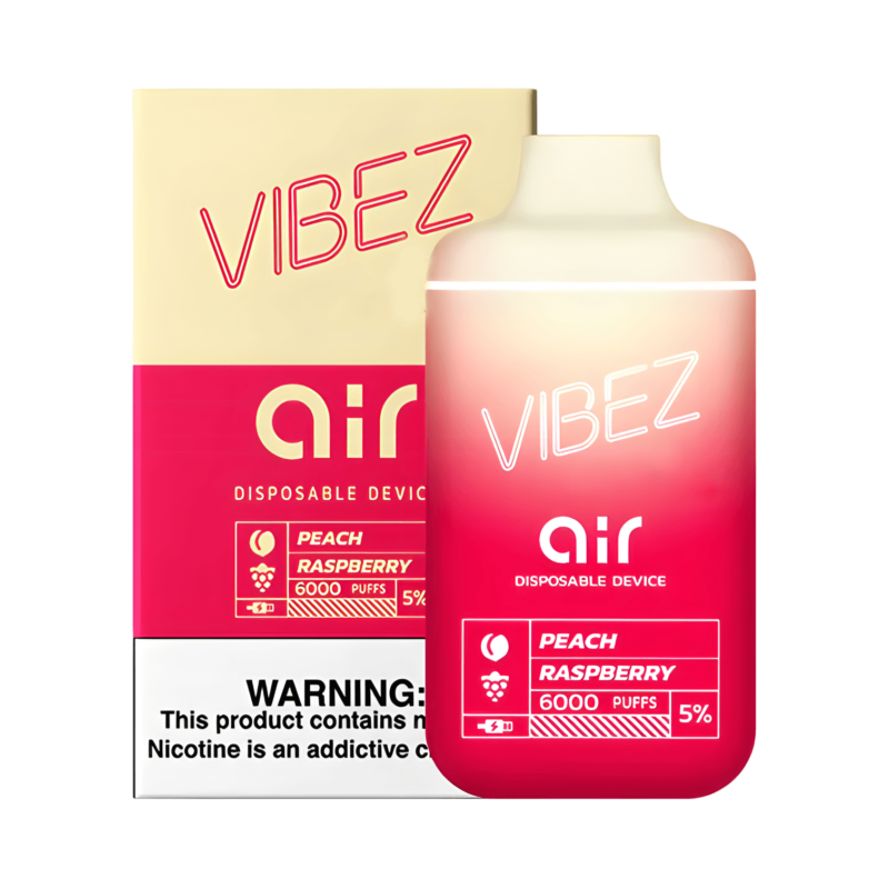 Vibez Air Vapes - Peach Raspberry